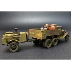 Сборная модель MiniArt Soviet 2 Ton Truck AAA Type w/Field Kitchen (1:35)