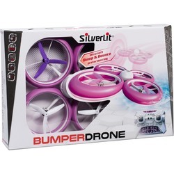 Квадрокоптер (дрон) Silverlit Bumper Drone HD (синий)