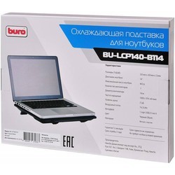 Подставка для ноутбука Buro BU-LCP140-B114