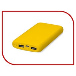 Powerbank аккумулятор TTEC PowerSlim 10000 (желтый)