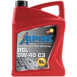 Моторное масло Alpine RSL 5W-40 C3 5L