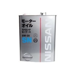 Моторное масло Nissan Genuine Motor Oil 5W-30 4L