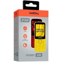 Мобильный телефон Nobby 220 (красный)