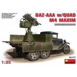 Сборная модель MiniArt GAZ-AAA w/Quad M4 Maxim (1:35)
