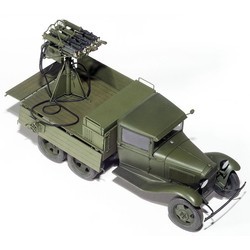 Сборная модель MiniArt GAZ-AAA w/Quad M4 Maxim (1:35)