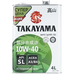 Моторное масло TAKAYAMA 10W-40 4L