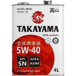 Моторное масло TAKAYAMA 5W-40 4L
