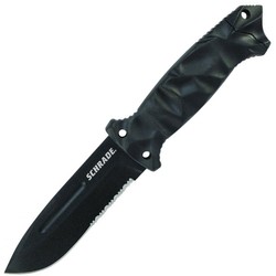 Нож / мультитул Schrade 3/4 Tang Partially Serrated Knife SCHF40