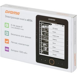Электронная книга Digma e654