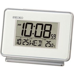 Настольные часы Seiko QHL068K (белый)