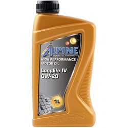 Моторное масло Alpine Longlife IV 0W-20 1L