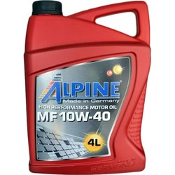 Моторное масло Alpine MF 10W-40 4L