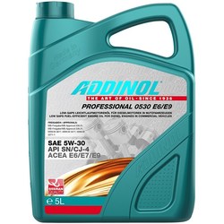 Моторное масло Addinol Professional 0530 E6/E9 5W-30 5L