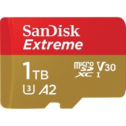 Карта памяти SanDisk Extreme V30 A2 microSDXC UHS-I U3 1Tb