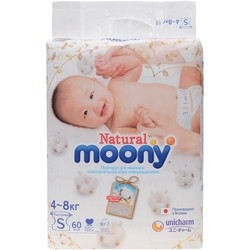 Подгузники Moony Natural Diapers S