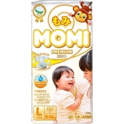 Подгузники Momi Premium Diapers L / 50 pcs