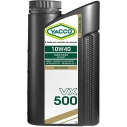 Моторное масло Yacco VX 500 10W-40 1L