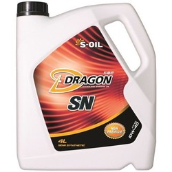 Моторное масло S-Oil Dragon SN 10W-40 4L