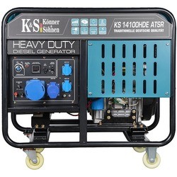 Электрогенератор Konner&Sohnen Heavy Duty KS 14100HDE ATSR