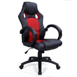 Компьютерное кресло Costway ZK8033 (красный)