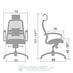 Компьютерное кресло Metta Samurai SL-2 (белый)