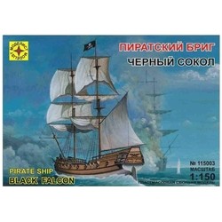 Сборная модель Modelist Pirate Ship Black Falcon (1:150)