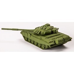 Сборная модель Zvezda Soviet Main Battle Tank T-72B (1:100)
