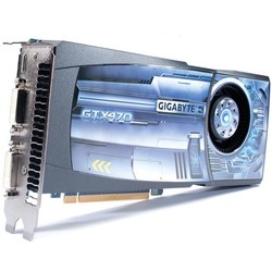 Видеокарты Gigabyte GeForce GTX 470 GV-N470UD-13I