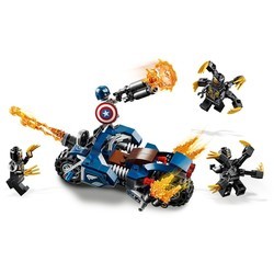 Конструктор Lego Captain America Outriders Attack 76123