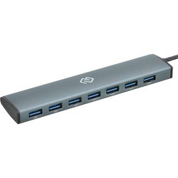Картридер/USB-хаб Digma HUB-7U3.0-UC
