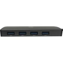 Картридер/USB-хаб Digma HUB-4U3.0-UC (серый)