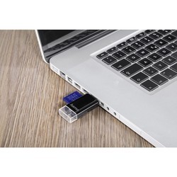 Картридер/USB-хаб Hama USB 2.0 OTG Card Reader
