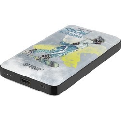 Powerbank аккумулятор SensoCase SC-10K-Snowboard-Girl