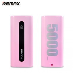 Powerbank аккумулятор Remax E5 RPL-2 (розовый)