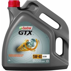 Моторное масло Castrol GTX 5W-40 A3/B4 4L