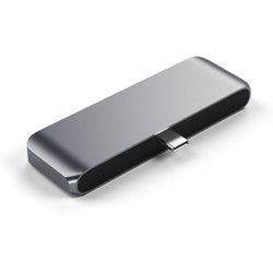 Картридер/USB-хаб Satechi Aluminum Type-C Mobile Pro Hub (серый)