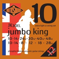 Струны Rotosound Jumbo King 12-String 10-48