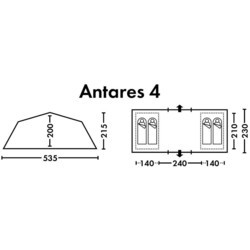 Палатка FHM Antares 4