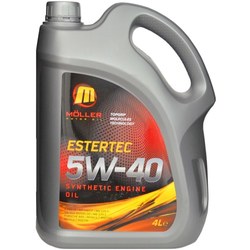 Моторное масло Moller Estertec 5W-40 4L