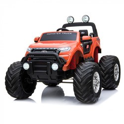 Детский электромобиль Dake Ford Ranger Monster Truck DK MT550 (оранжевый)