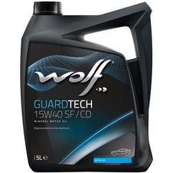 Моторное масло WOLF Guardtech 15W-40 SF/CD 5L