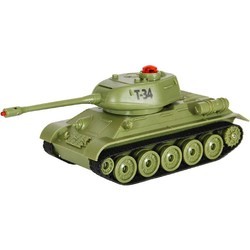 Танк на радиоуправлении Plamennyj Motor Battle Tank T-34&Abrams M1A2 1:32