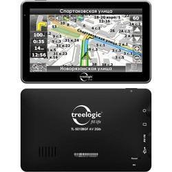 GPS-навигаторы Treelogic TL-5010BGF AV