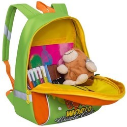 Школьный рюкзак (ранец) Grizzly RS-896-2 (розовый)