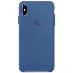 Чехол Apple Silicone Case for iPhone XS Max (желтый)