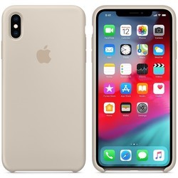 Чехол Apple Silicone Case for iPhone XS Max (серый)