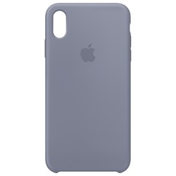 Чехол Apple Silicone Case for iPhone XS Max (серый)