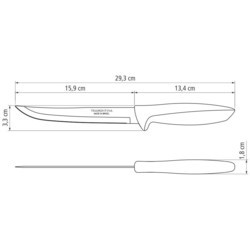 Кухонный нож Tramontina Plenus 23441/006