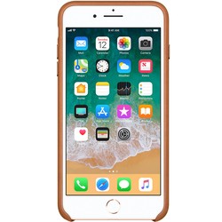 Чехол Apple Leather Case for iPhone 7 Plus/8 Plus (песочный)