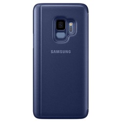 Чехол Samsung Clear View Standing Cover for Galaxy S9 (синий)